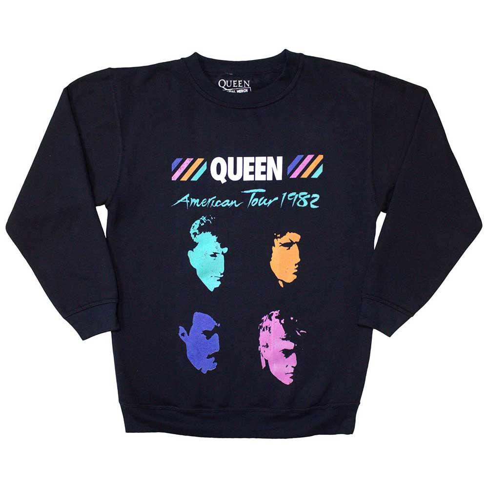(クイーン) Queen オフィシャル商品 ユニセックス American Tour 1982 トレーナー 長袖 トップス 【海外通販】