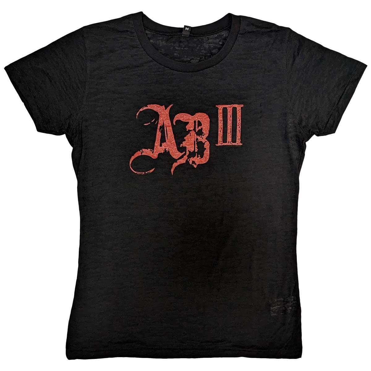 (アルター・ブリッジ) Alter Bridge オフィシャル商品 レディース AB III Tシャツ ロゴ 半袖 トップス 【海外通販】