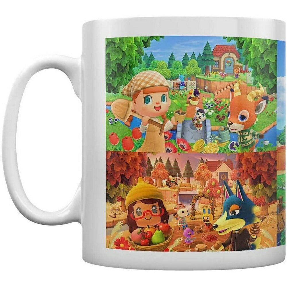 (애니멀 크로싱) Animal Crossing 공식 상품 Seasons 머그컵 컵 [해외 통판]