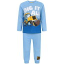 (ジェー・シー・ビー) JCB オフィシャル商品 キッズ・子供 ボーイズ パジャマ Dig It All 長袖 上下セット 【海外通販】