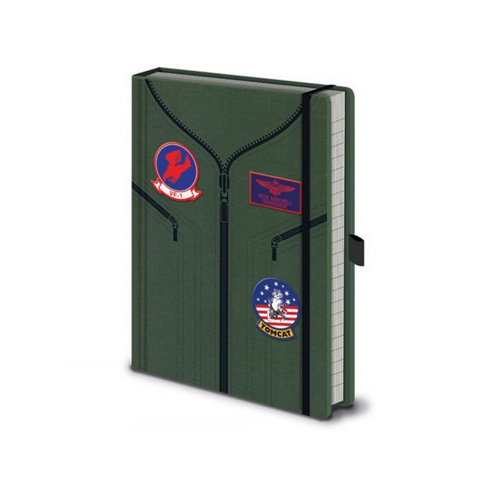 (トップガン) Top Gun オフィシャル商品 プレミアム ノート フライトスーツ A5 メモ 雑記帳 【海外通販】