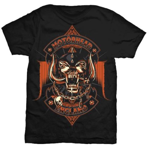 Plain - (モーターヘッド) Motorhead オフィシャル商品 ユニセックス Orange Ace Tシャツ 半袖 トップス 【海外通販】