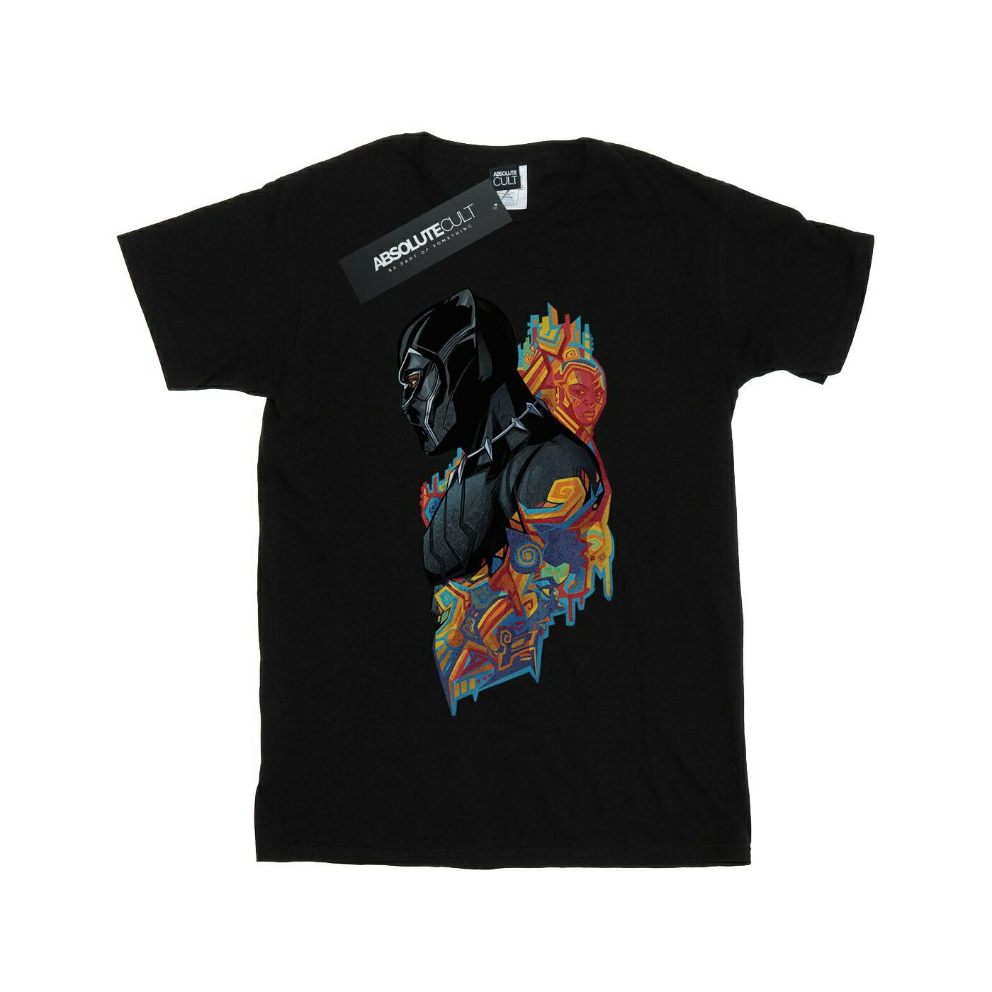 (マーベル) Marvel オフィシャル商品 キッズ・子供用 ブラックパンサー 半袖 Tシャツ トップス 男の子 【海外通販】