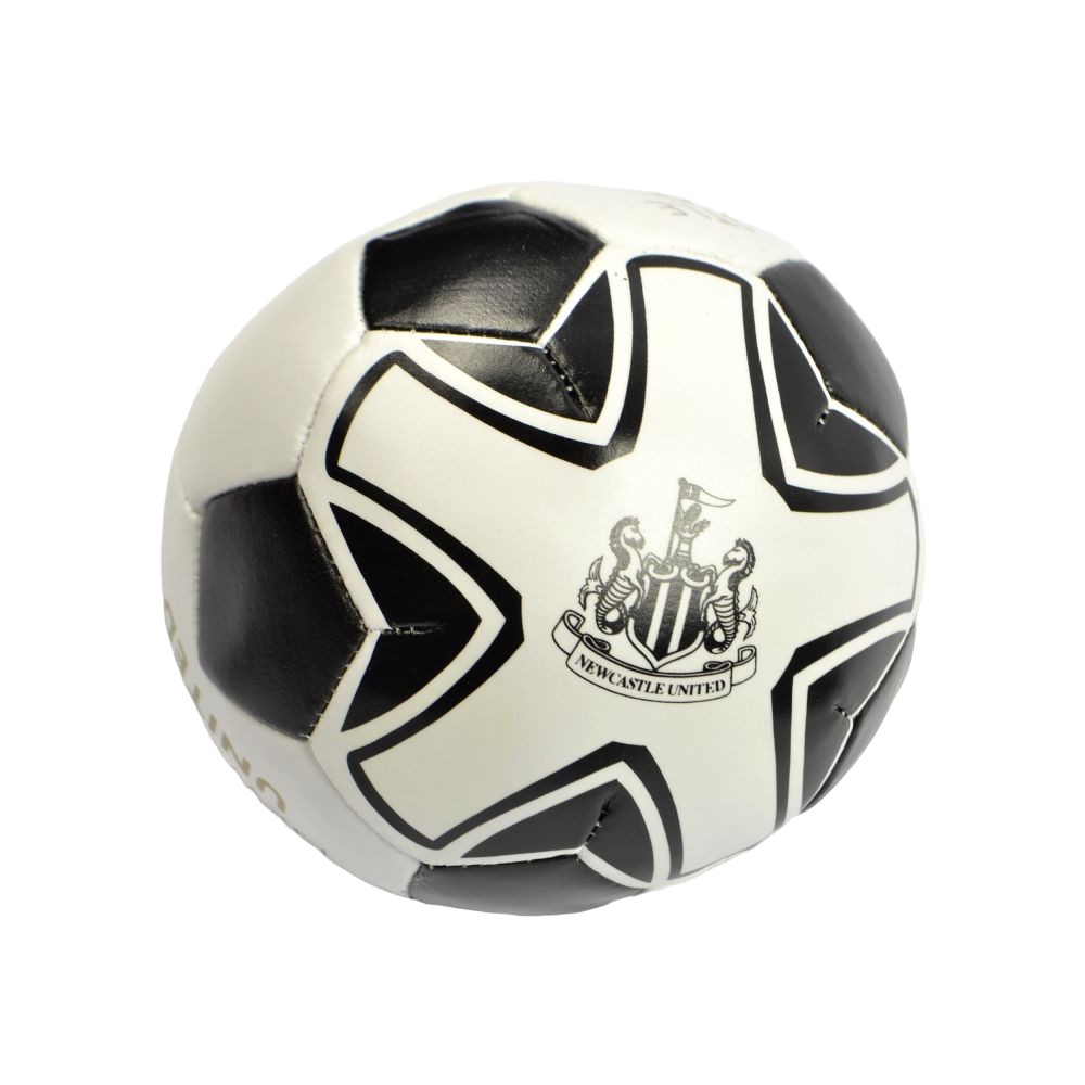 ニューカッスル・ユナイテッド フットボールクラブ Newcastle United FC オフィシャル商品 ミニ ソフト サッカーボール ボール 【海外通販】