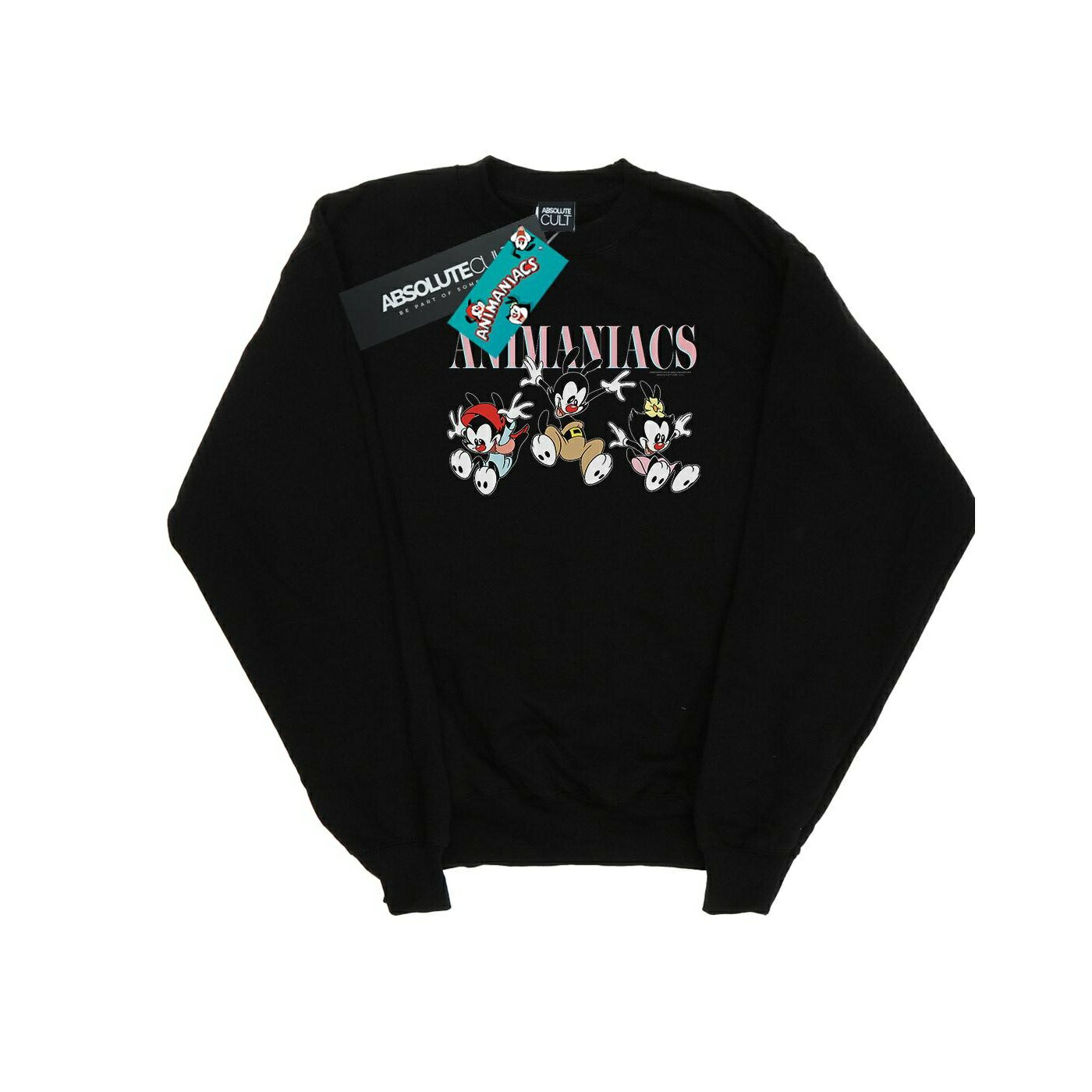 (アニマニアックス) Animaniacs オフィシャル商品 レディース グループ ジャンプ トレーナー 長袖 トップス 【海外通販】