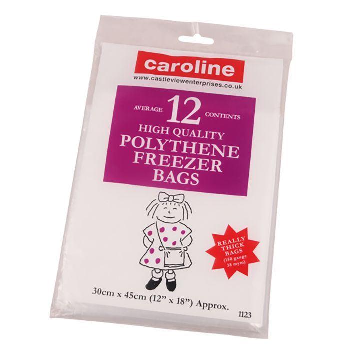 乐天商城 - (キャロライン) Caroline フリーザーバッグ 冷凍 保存用 袋 クッキング 調理 キッチン用品 (12枚組) 【海外通販】