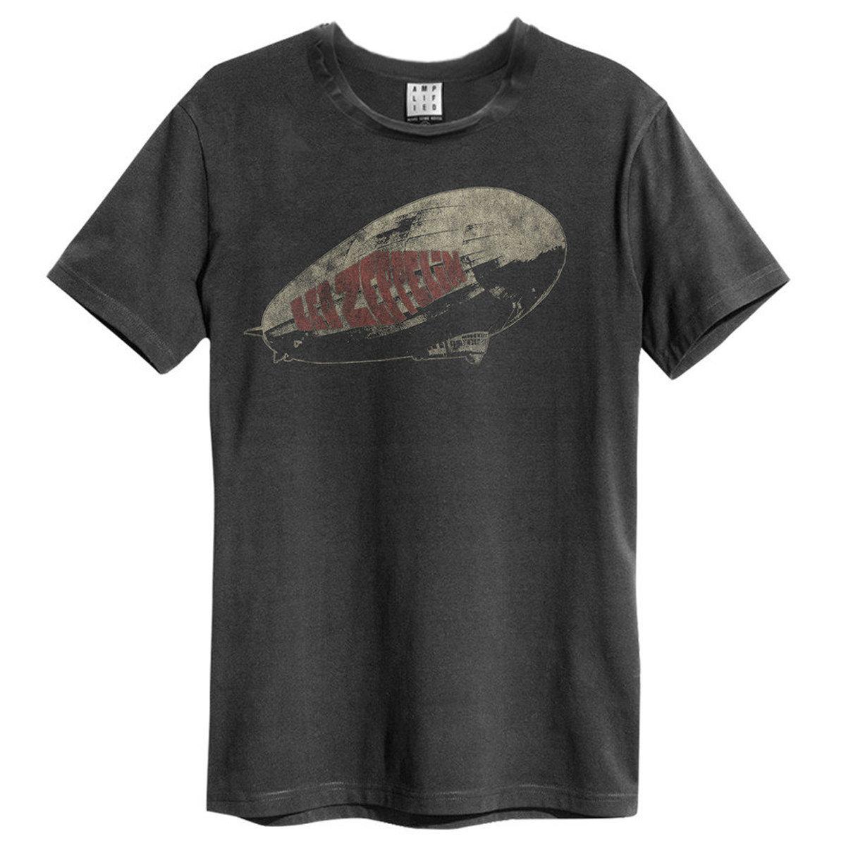 乐天商城 - (アンプリファイド) Amplified オフィシャル商品 ユニセックス レッド・ツェッペリン Tシャツ Retro Blimp 半袖 カットソー トップス 【海外通販】