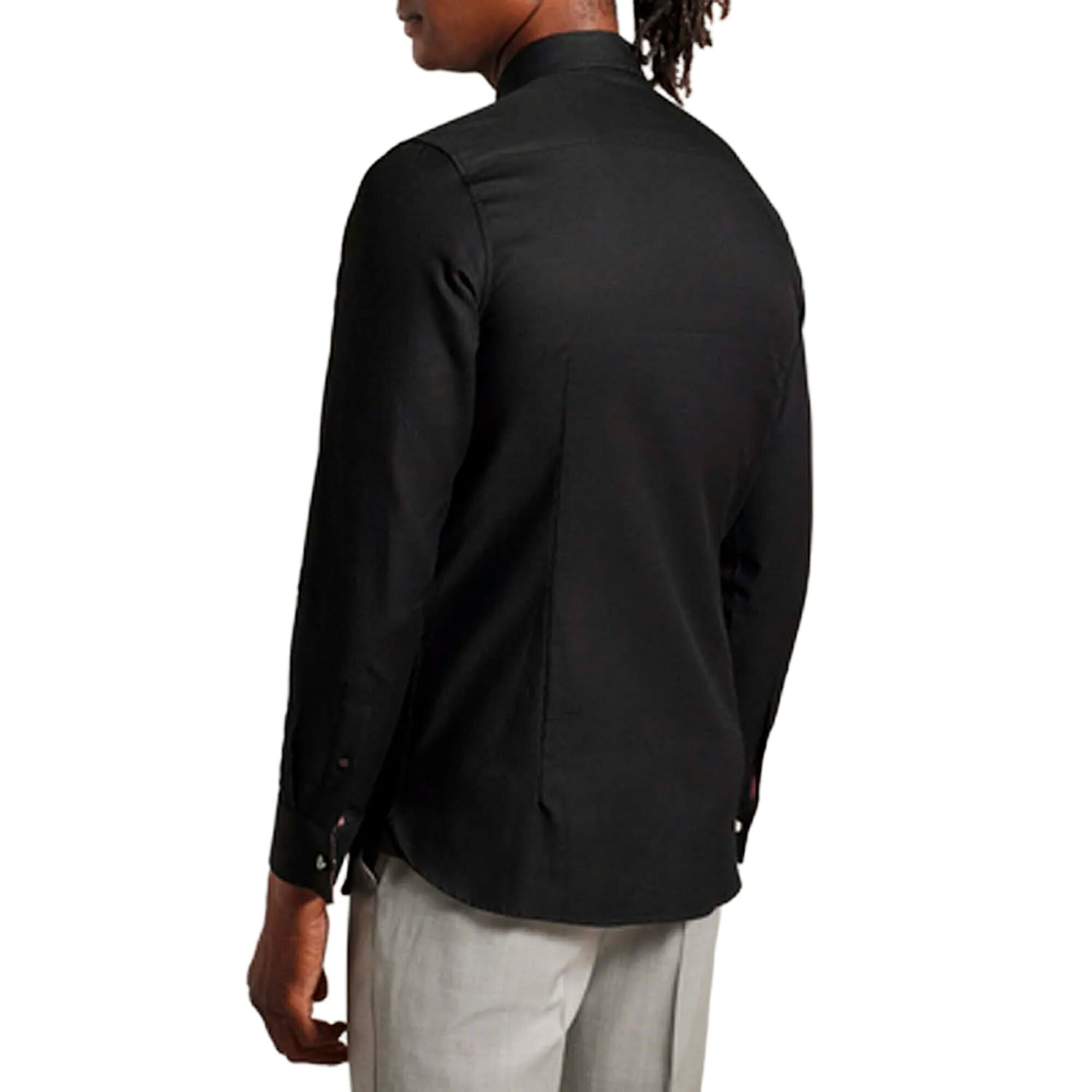 (テッドベーカー) Ted Baker メンズ Lecce テクスチャー ストライプ 長袖シャツ トップス 【海外通販】