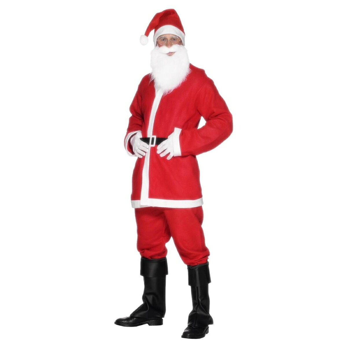 (スミッフィーズ) Smiffys クリスマス コスプレ・仮装用 メンズ サンタクロース コスチュー ...