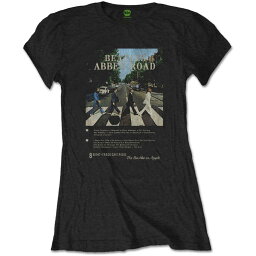 (ビートルズ) The Beatles オフィシャル商品 レディース 8トラック Abbey Road Tシャツ 半袖 トップス 【海外通販】
