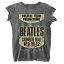(ビートルズ) The Beatles オフィシャル商品 レディース Carnegie Hall Burnout Tシャツ 半袖 トップス 【海外通販】