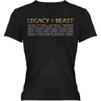 (アイアン・メイデン) Iron Maiden オフィシャル商品 レディース Legacy Of The Beast Tour Tシャツ 半袖 トップス 【海外通販】