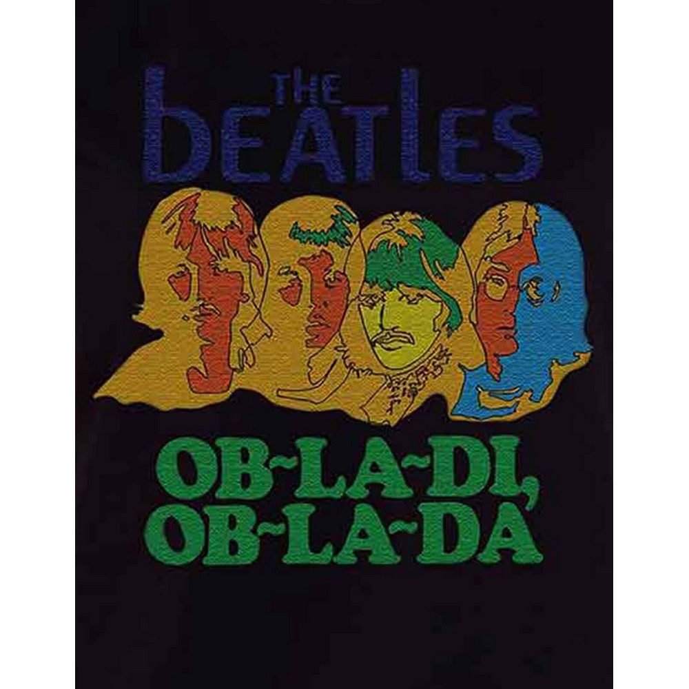 (ビートルズ) The Beatles オフィシャル商品 レディース Ob-La-Di バックプリント Tシャツ 半袖 トップス 【海外通販】
