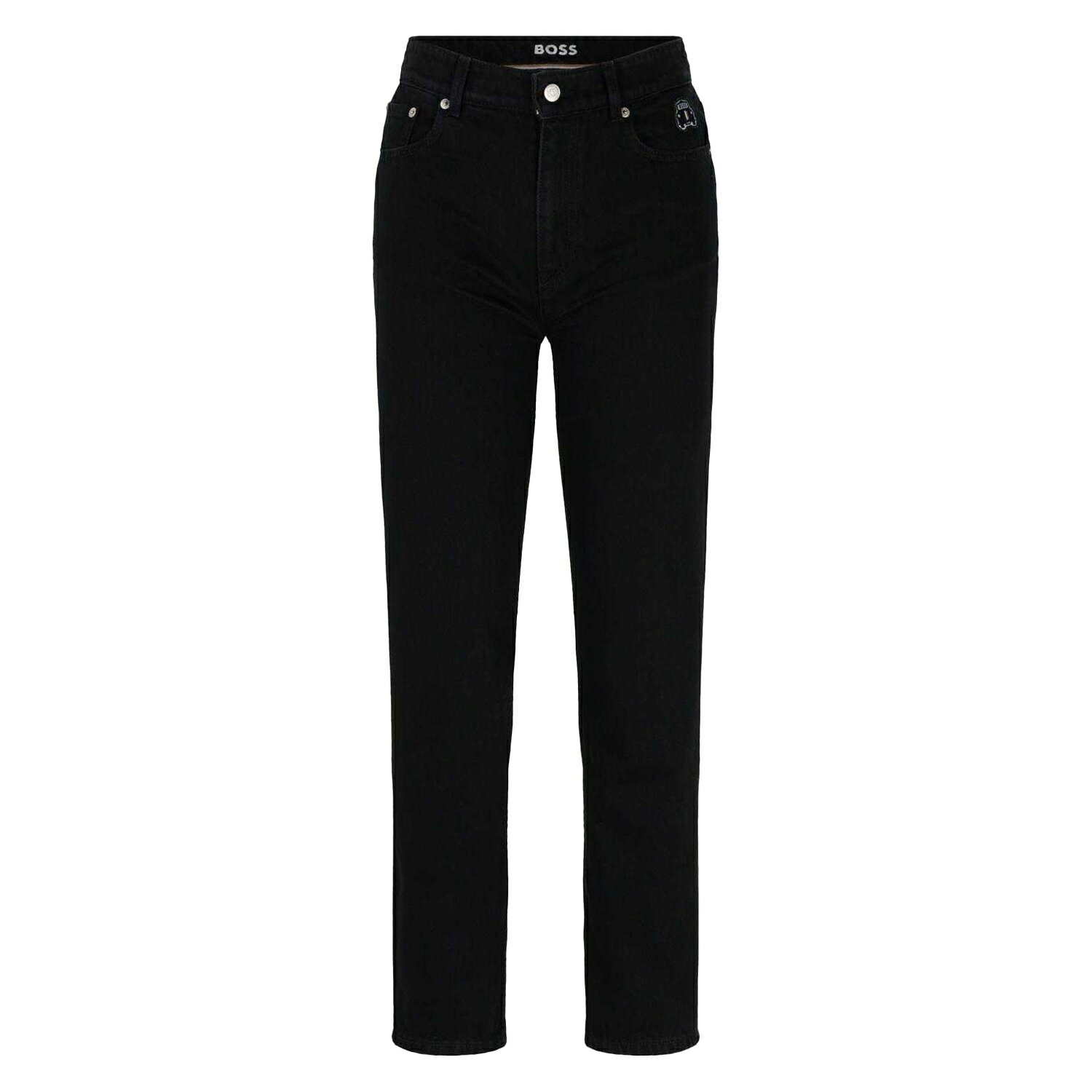 (�ҥ塼�����ܥ�) Hugo Boss ��ǥ����� �쥶���ѥå� ���ȥ졼�� �����å� ������ �ǥ˥�ѥ�� �����ѥ� �ڳ������Ρ�