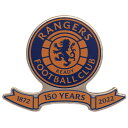 レンジャーズ フットボールクラブ Rangers FC オフィシャル商品 150周年 クレスト バッジ 【海外通販】