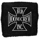 (ブラック・レーベル・ソサイアティ) Black Label Society オフィシャル商品 Doom Crew リストバンド スエットバンド 【海外通販】