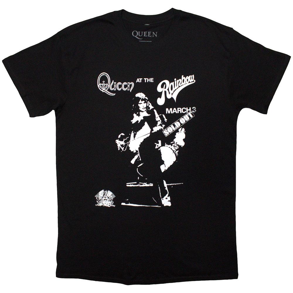 乐天商城 - (クイーン) Queen オフィシャル商品 ユニセックス Live Rainbow Tシャツ 半袖 トップス 【海外通販】