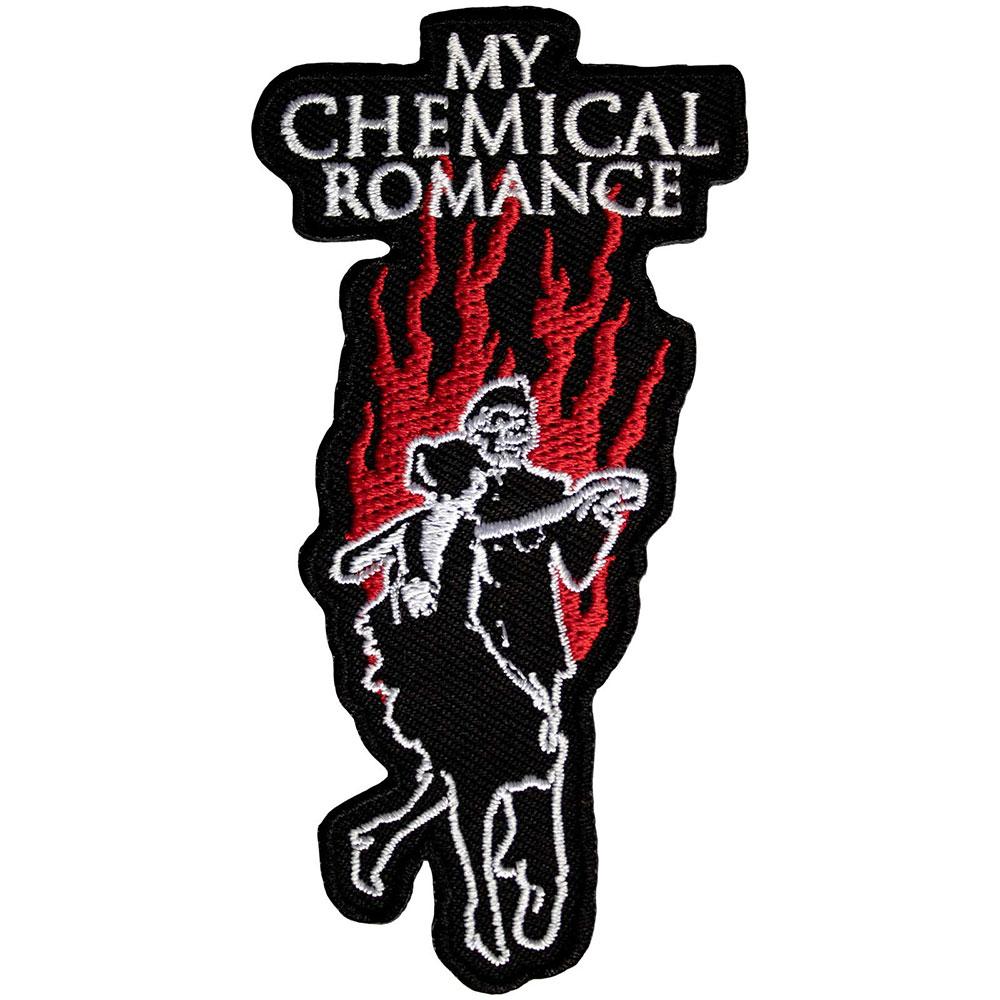 乐天商城 - (マイ・ケミカル・ロマンス) My Chemical Romance オフィシャル商品 Military Ball ワッペン 織地 アイロン接着 パッチ 【海外通販】