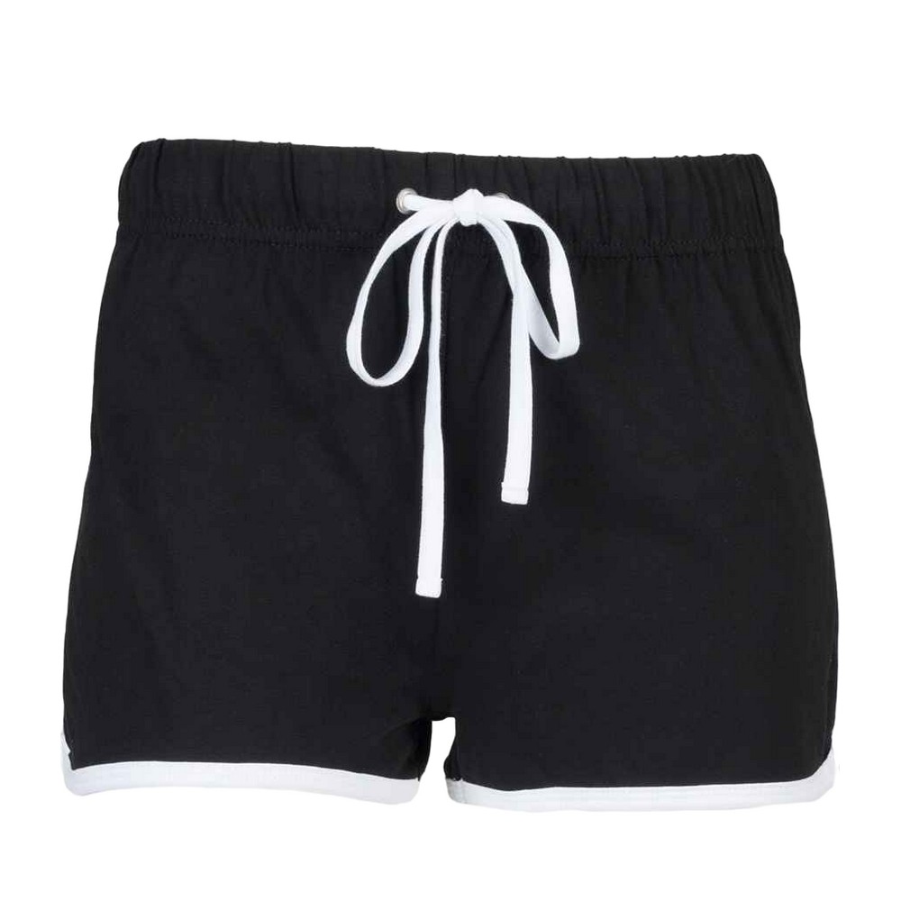 Cotton - (スキニー・フィット) Skinnifit レディース レトロ ショートパンツ 【海外通販】