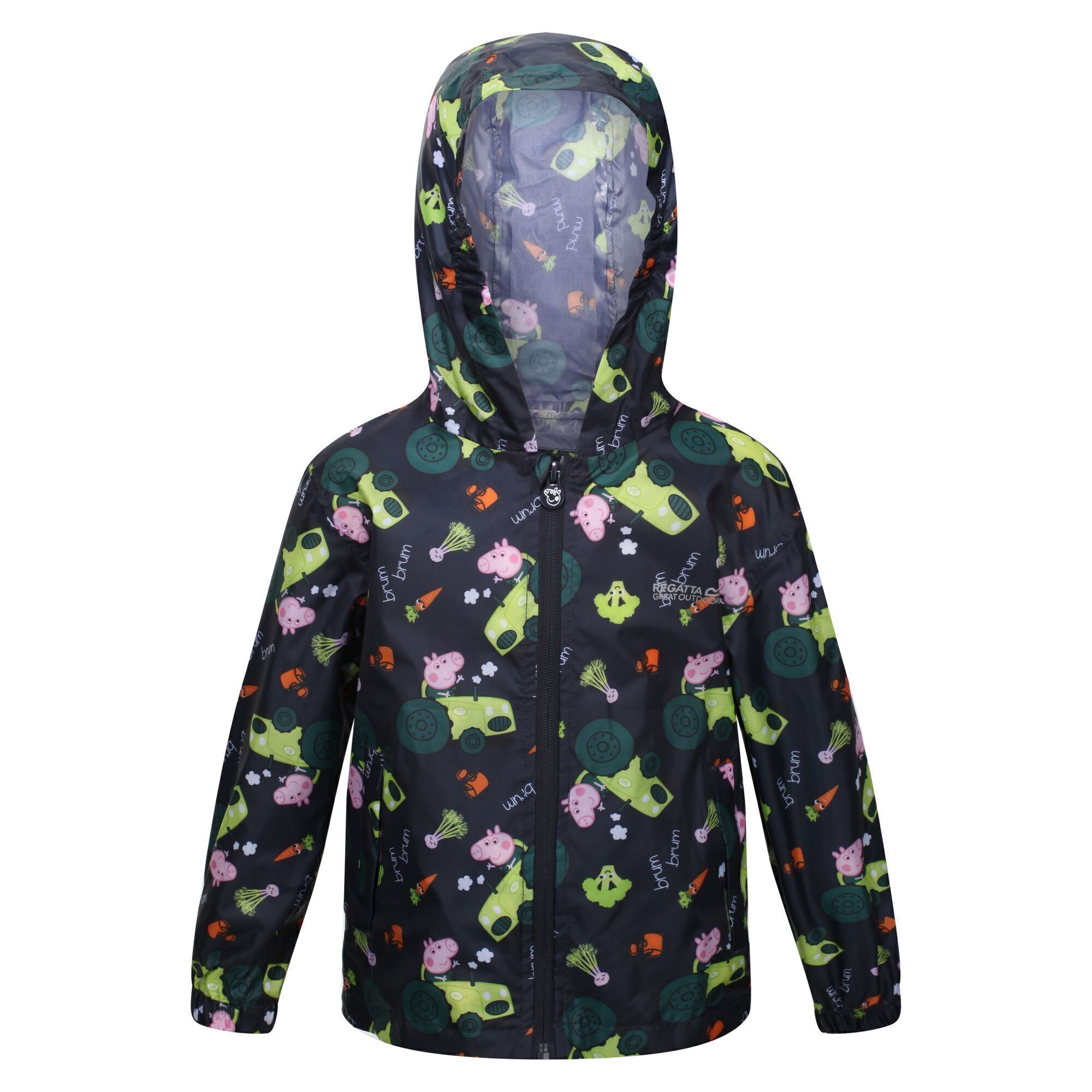 (レガッタ) Regatta キッズ・子供・ベビー ペッパピッグ オフィシャル商品 携帯できる レインコート レインジャケット 【海外通販】
