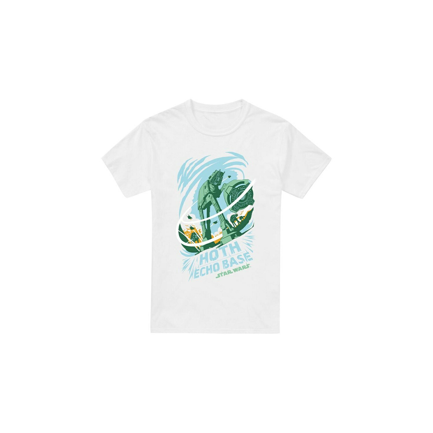 (スター・ウォーズ) Star Wars オフィシャル商品 メンズ Echo Base Attack Tシャツ 半袖 トップス 【海外通販】