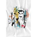 (スター・ウォーズ) Star Wars オフィシャル商品 メンズ ストームトルーパー Tシャツ アブストラクト 半袖 トップス 【海外通販】