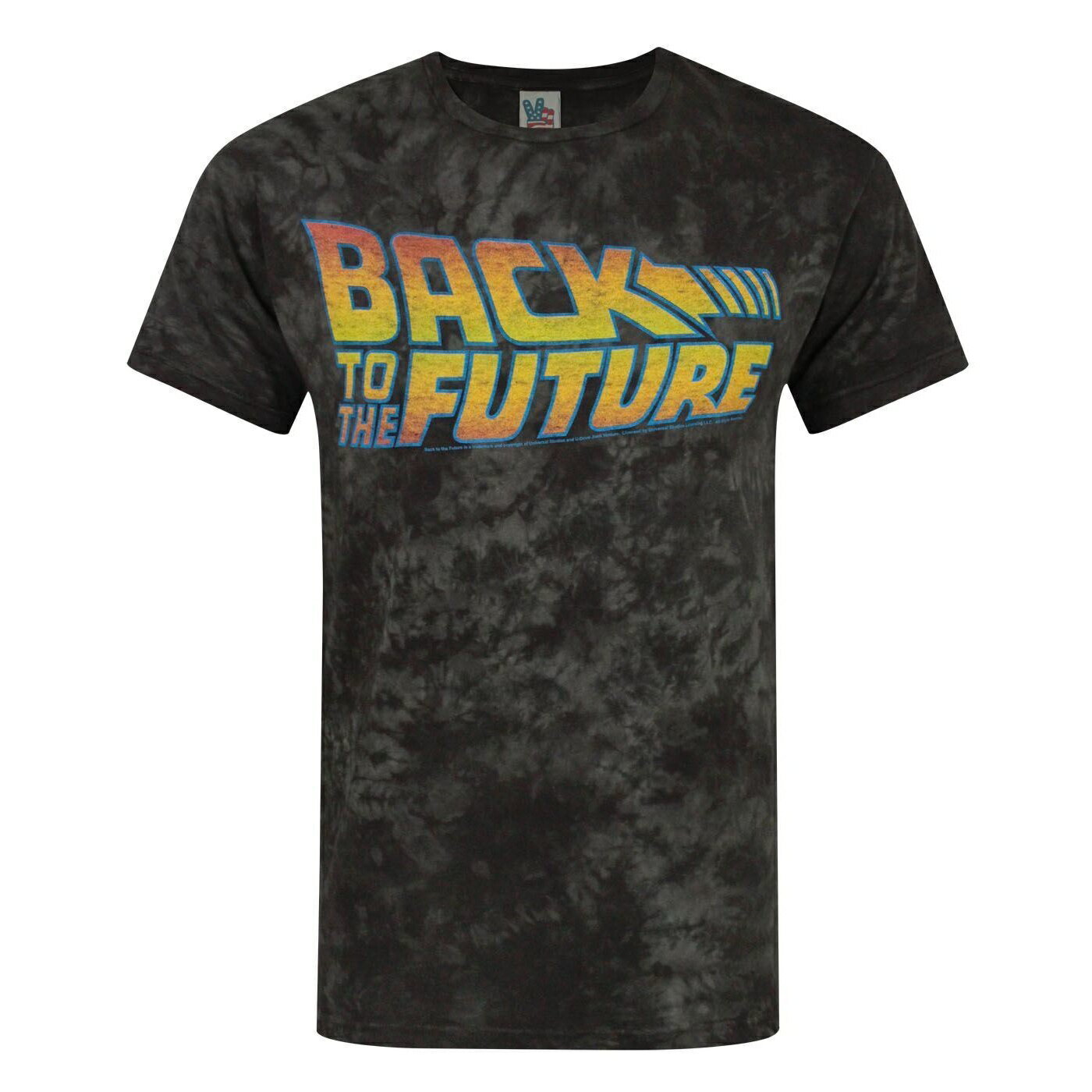 (ジャンクフード) Junk Food オフィシャル商品 メンズ Marble Back To The Future Tシャツ 半袖 カットソー トップス 【海外通販】