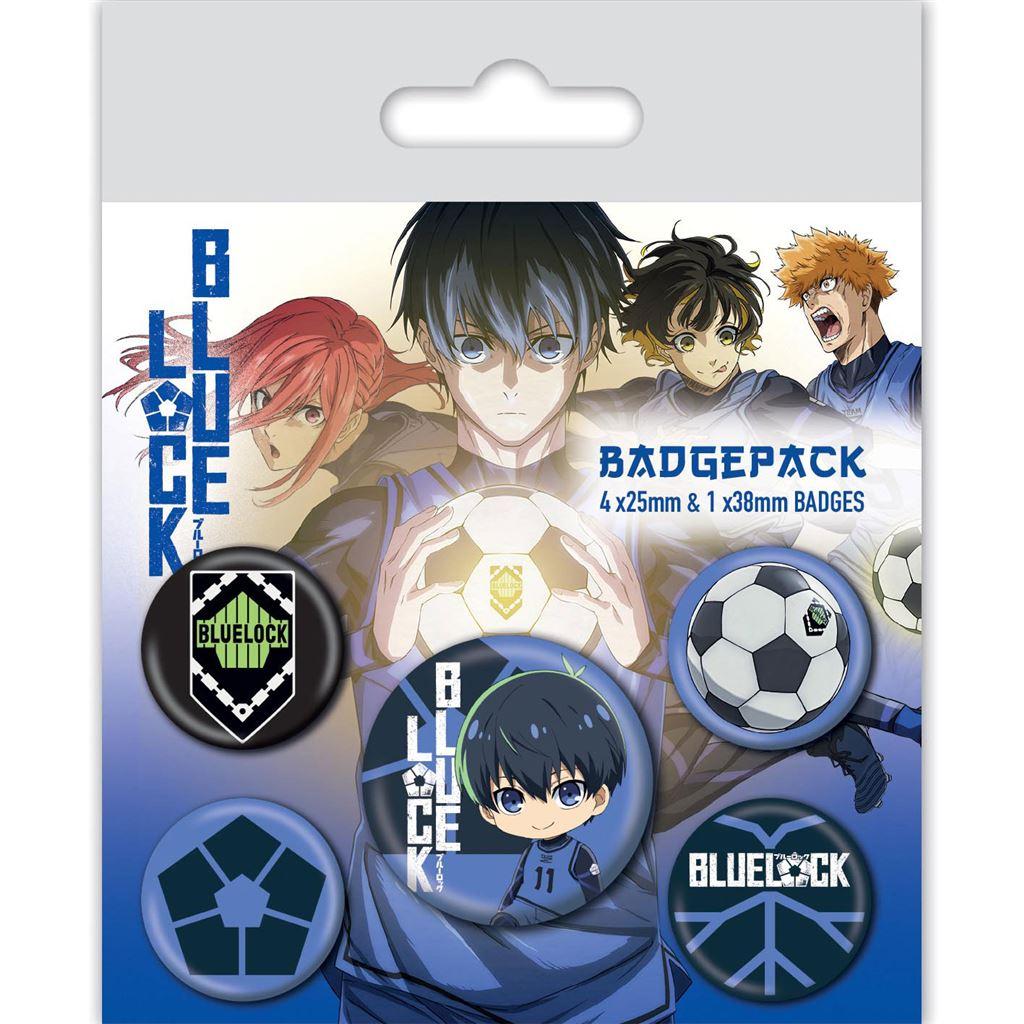 (ブルーロック) Blue Lock オフィシャル商品 Isagi Yoichi バッジ セット (5個組) 【海外通販】