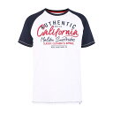 (デューク・D555) Duke D555 メンズ 大きいキングサイズ California プリント ラグラン 半袖 Tシャツ トップス 【海外通販】