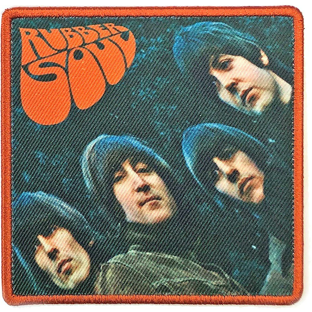 (ビートルズ) The Beatles オフィシャル商品 Rubber Soul ワッペン スタンダード アイロン装着 パッチ 【海外通販】