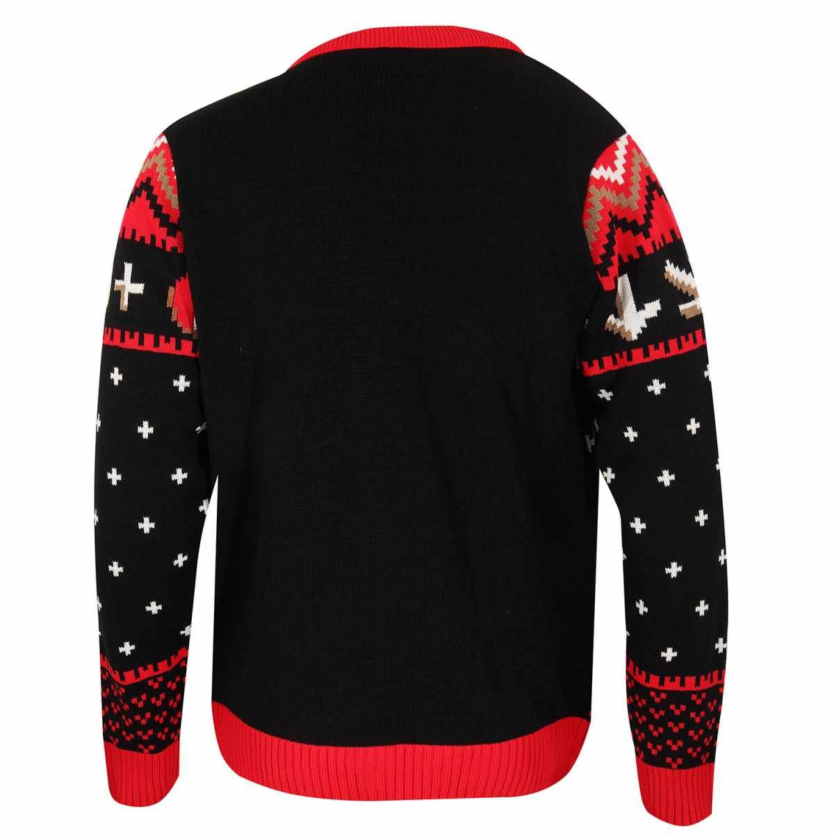 (ストリートファイター) Street Fighter オフィシャル商品 ユニセックス Ryu クリスマスセーター 長袖 トップス 【海外通販】