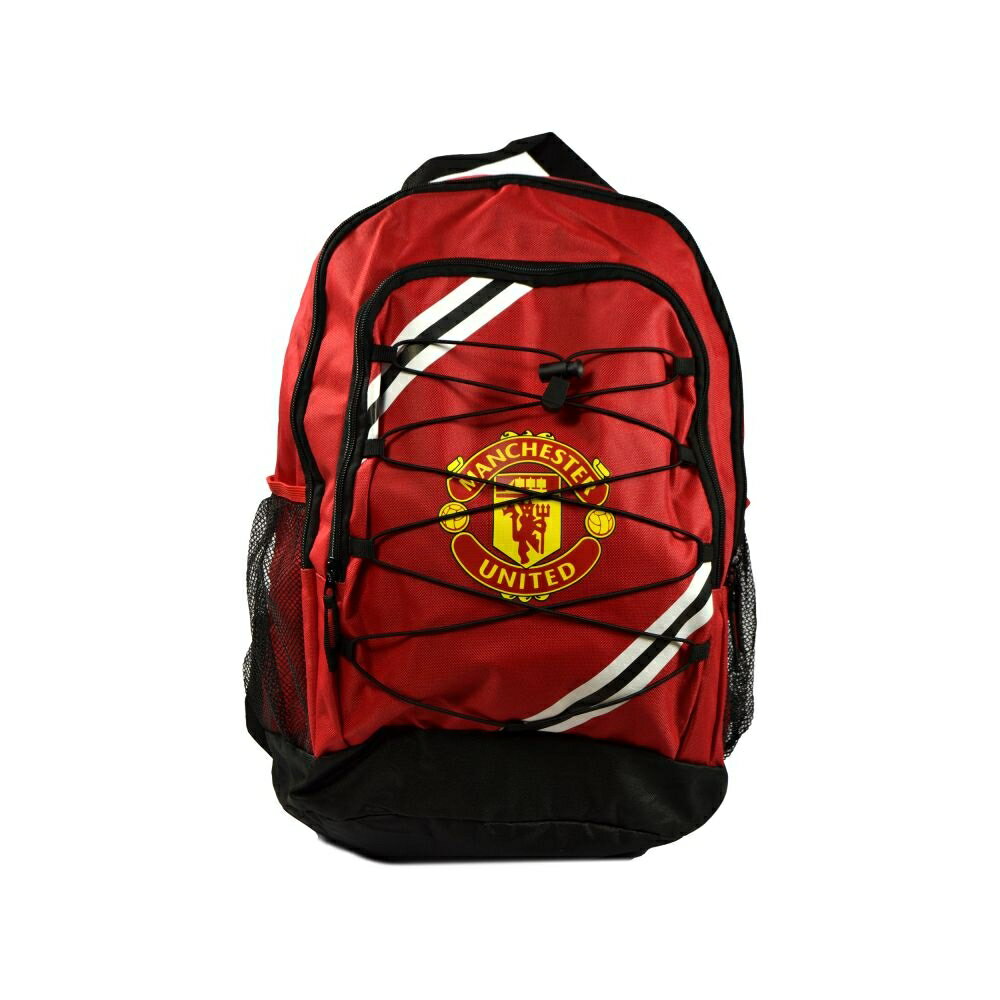 マンチェスターユナイテッド フットボールクラブ Manchester United FC オフィシャル商品 ユニセックス Core Stripe リュック バックパック かばん 【海外通販】