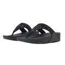 (フィットフロップ ) Fitflop レディースShimmer Foil サンダル トウポスト 婦人サンダル カジュアルサンダル 【海外通販】