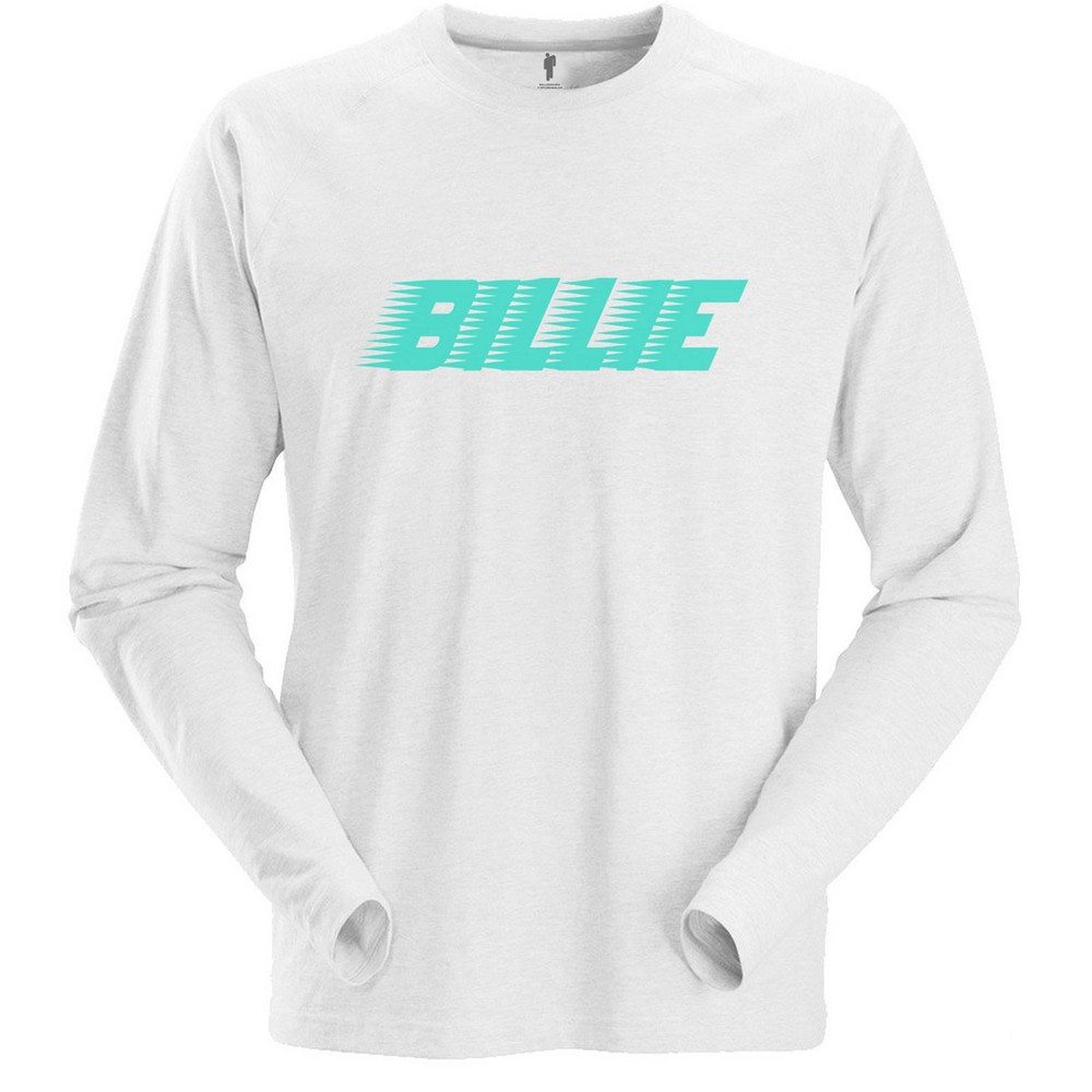 (ビリー・アイリッシュ) Billie Eilish オフィシャル商品 ユニセックス Racer Tシャツ ロゴ 長袖 トップス 【海外通販】