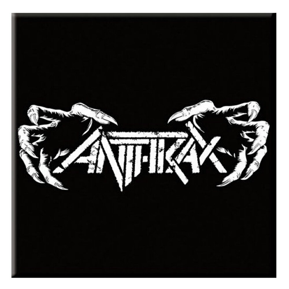(アンスラックス) Anthrax オフィシャル商品 Death Hands フリッジマグネット 冷蔵庫 磁石 【海外通販】