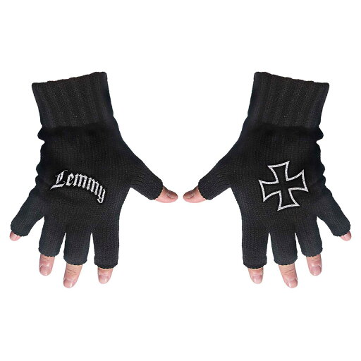 (レミー) Lemmy オフィシャル商品 ユニセックス ロゴ アイアンクロス 手袋 フィンガーレス グローブ 【海外通販】 (レミー) Lemmy オフィシャル商品 ユニセックス ロゴ アイアンクロス 手袋 フィンガーレス グローブ 【海外通販】