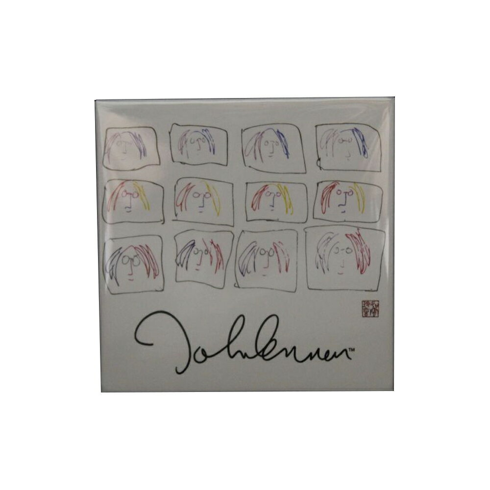 乐天商城 - (ジョン・レノン) John Lennon オフィシャル商品 Imagine フリッジマグネット モーション モンタージュ 冷蔵庫 磁石 (1個組) 【海外通販】