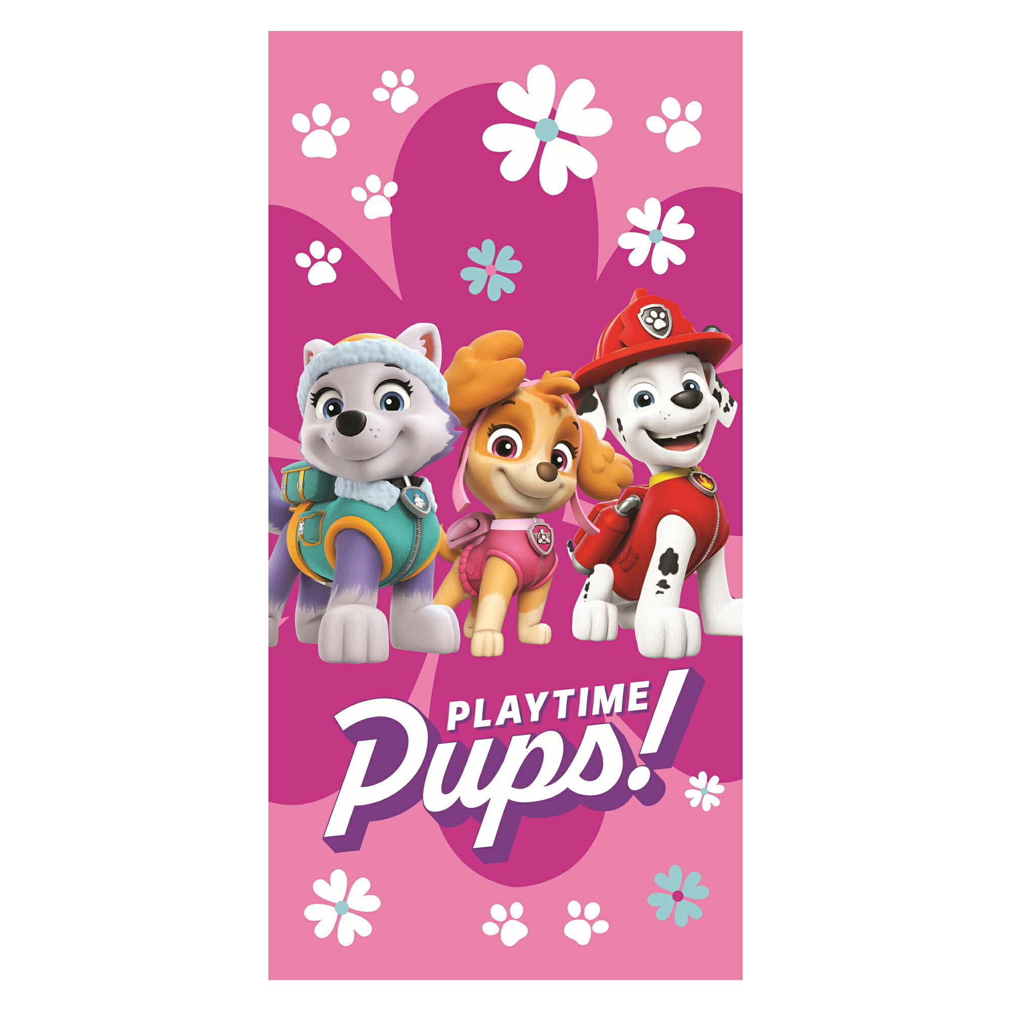 (パウ・パトロール) Paw Patrol オフィシャル商品 Playtime Pups タオル ビーチタオル バスタオル 【海外通販】