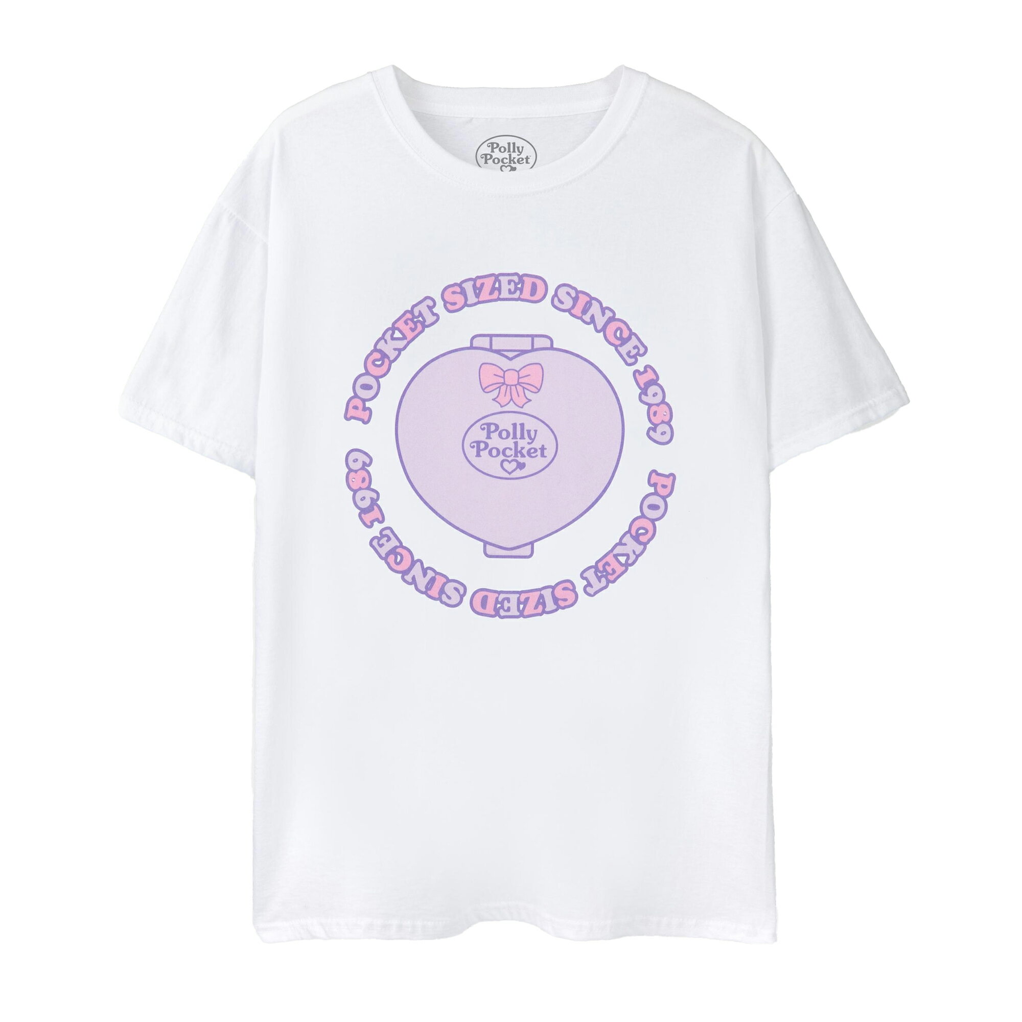 (ポーリーポケット) Polly Pocket オフィシャル商品 レディース Pocket Sized Tシャツ 半袖 トップス 【海外通販】