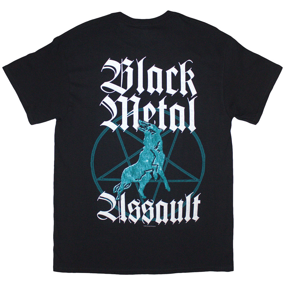(マーダック) Marduk オフィシャル商品 ユニセックス Black Metal Assault Tシャツ 半袖 トップス 【海外通販】