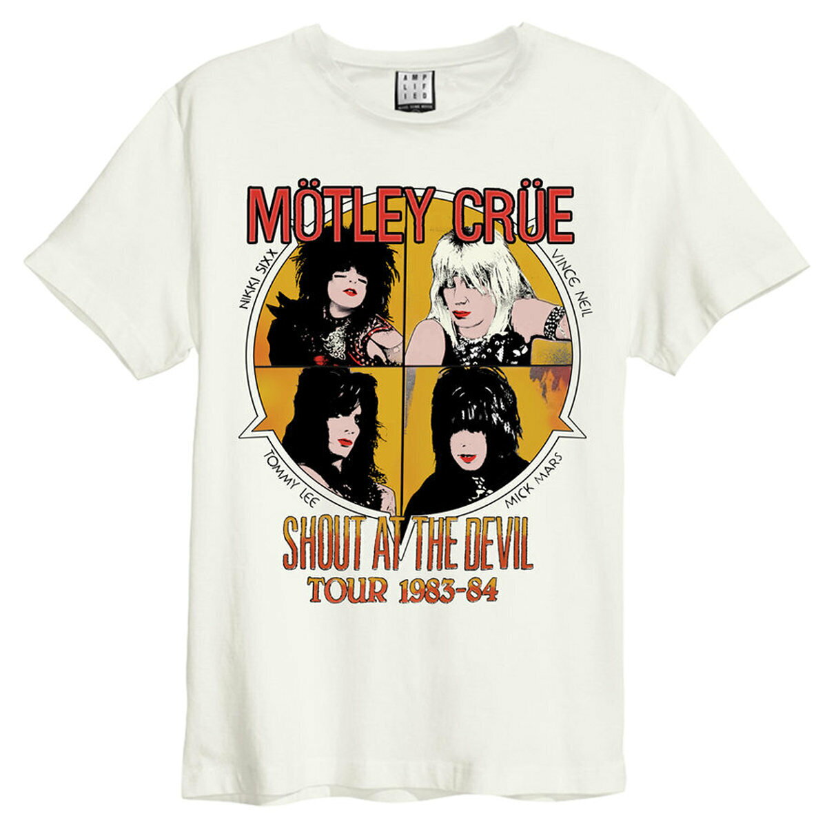 (アンプリファイド) Amplified オフィシャル商品 メンズ モトリー・クルー Shout At The Devil Tシャツ カットソー トップス 【海外通販】