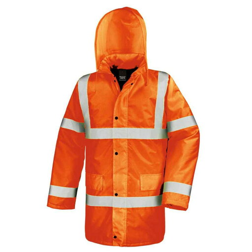 (リゾルト) Result SAFE-GUARD メンズ Motorway 高視認性 夜光/蛍光/光反射 ハイビズ ジャケット ユニフォーム 作業服 【海外通販】 (リゾルト) Result SAFE-GUARD メンズ Motorway 高視認性 夜光/蛍光/光反射 ハイビズ ジャケット ユニフォーム 作業服 【海外通販】