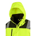 (リゾルト) Result SAFE-GUARD メンズ プリント可能 高視認性 夜光/蛍光/光反射 ハイビズ ジャケット ソフトシェル ユニフォーム 作業服 ...