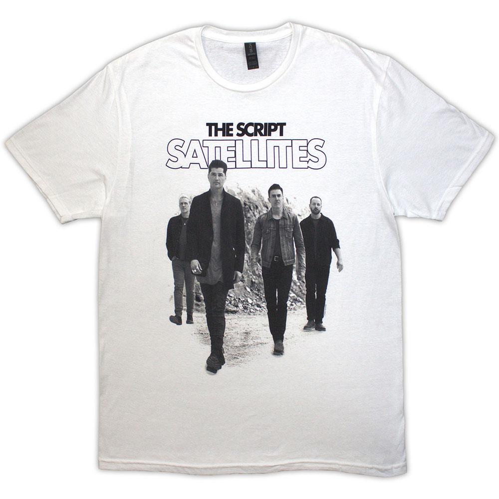 (ザ・スクリプト) The Script オフィシャル商品 ユニセックス Satellites Band Tシャツ フォト 半袖 トップス 