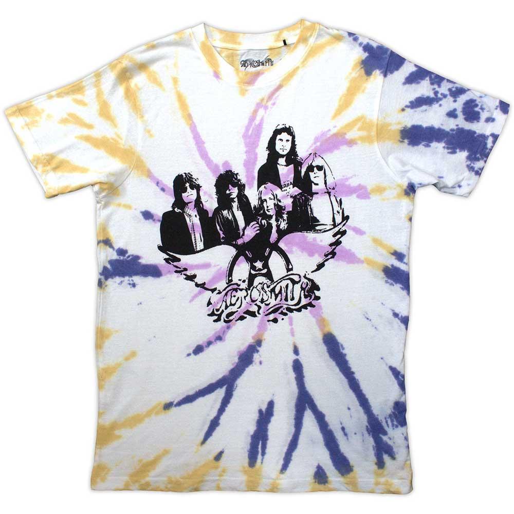 (エアロスミス) Aerosmith オフィシャル商品 ユニセックス Wash Collection Tシャツ フォト Wings 半袖 トップス 【海外通販】