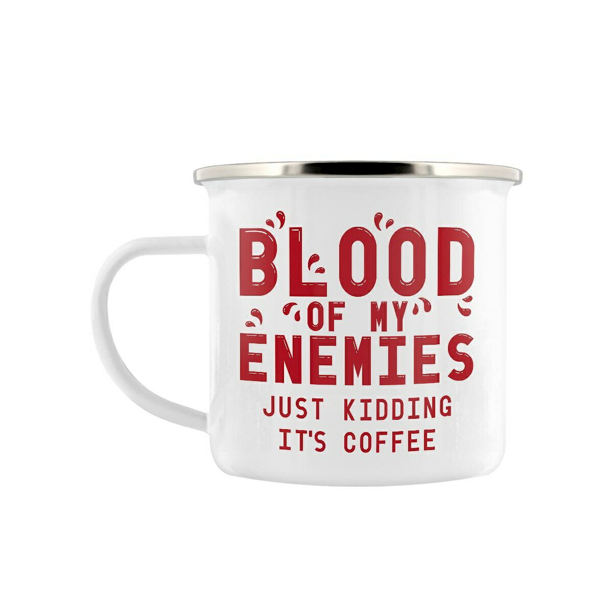(グラインドストア) Grindstore The Blood Of My Enemies エナメルマグ コップ アウトドア 【海外通販】