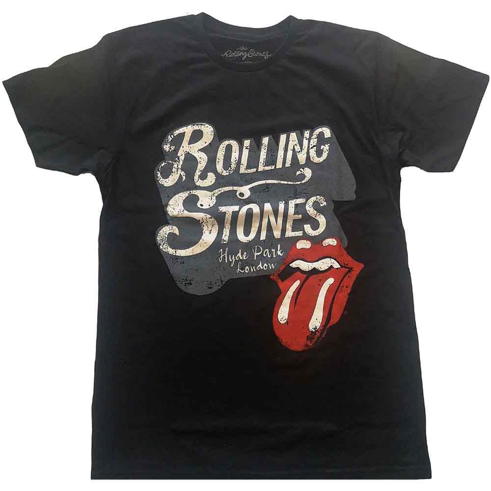 (ローリング・ストーンズ) The Rolling Stones オフィシャル商品 ユニセックス Hyde Park Tシャツ 半袖 トップス 【海外通販】