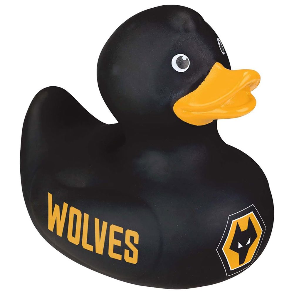 ウルヴァーハンプトン・ワンダラーズ フットボールクラブ Wolverhampton Wanderers FC オフィシャル商品 アヒル バストイ お風呂 おもちゃ 【海外通販】