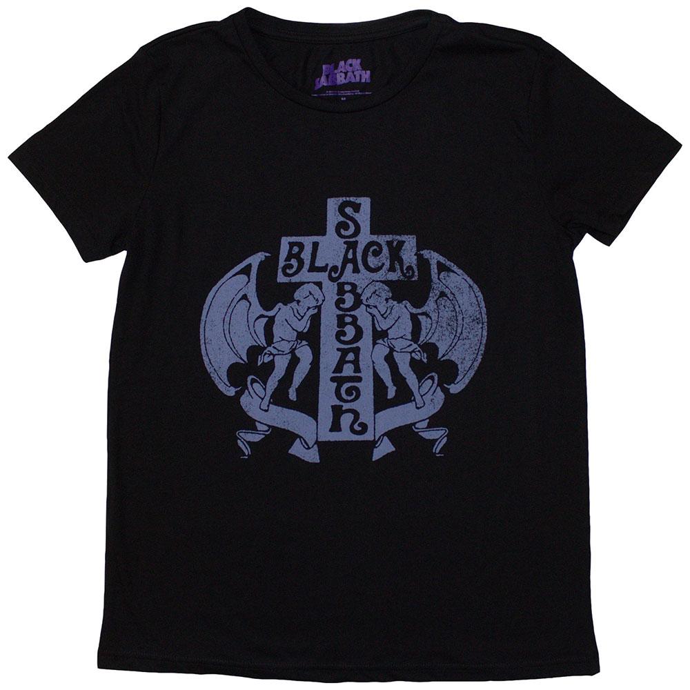 (ブラック・サバス) Black Sabbath オフィシャル商品 レディース Angels Tシャツ 半袖 トップス 【海外通販】