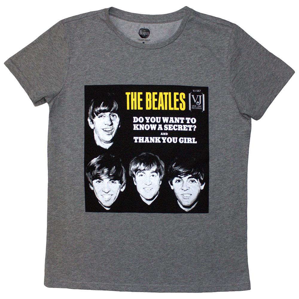 Rakuten - (ビートルズ) The Beatles オフィシャル商品 レディース VJ Secret Sleeve Tシャツ 半袖 トップス 【海外通販】